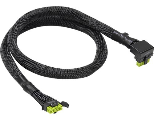 ASRock 12V-2x6 600W L-Type Cable 700mm 12+4pin to 12+4pin (L-Type) 12V-2x6