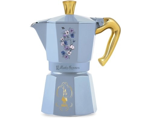 Bialetti Bridgerton Moka Express 6 Tassen Aluminium, bedruckt