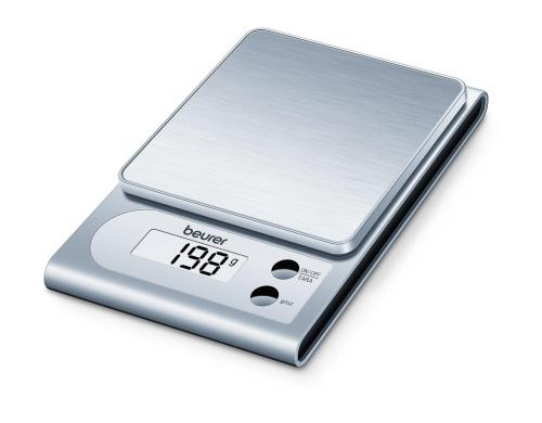 Beurer Küchenwaage KS 22 2x3V (CR2032), Tragekraft: 5kg, Eint.: 1g