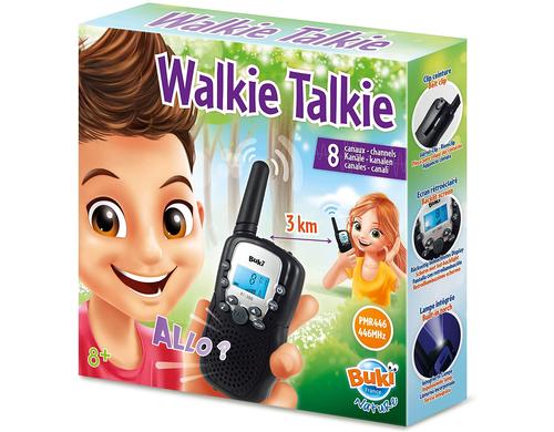 Buki Walkie Talkie mit Batterien (multi) schwarz