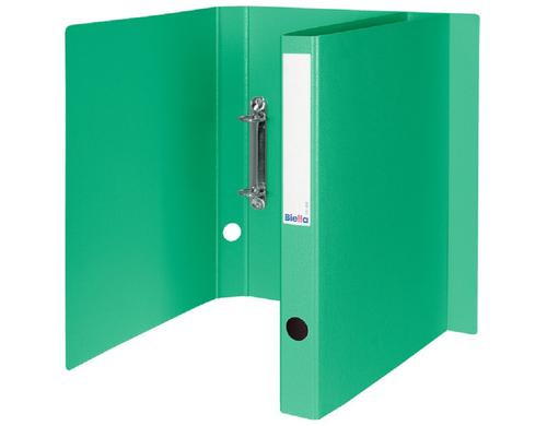 Biella Ringheft Viria  3.1 cm, 2-Ring Format A4, hellgrün