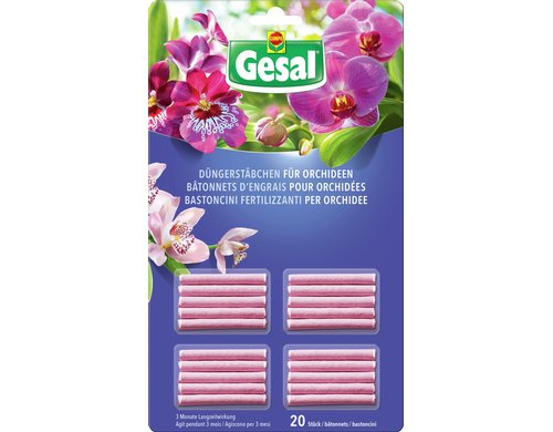 Düngerstäbchen für Orchideen 20 Stück Dünger