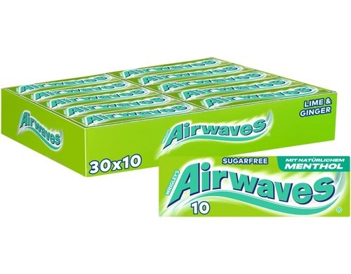 Airwaves Lime Ginger 30 x 14 g