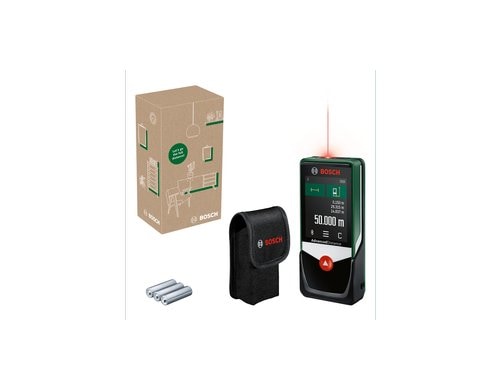 BOSCH AdvancedlDistance 50C Batterien inklusive