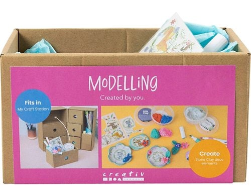 Creativ Company Bastel-Box Organizer Zunehör Modellieren