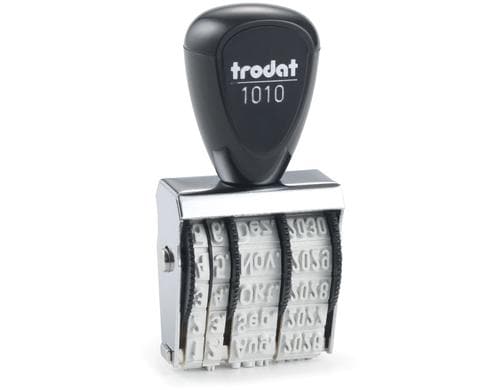 Trodat Datumstempel 1010 D 4 x 25 mm, deutsch
