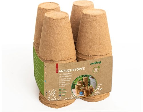 48 Anzuchttöpfe, 8 cm rund