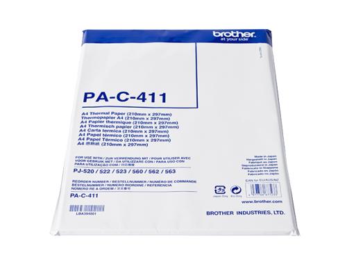 Brother A4 Thermopapier 100 Blatt, 73g/m2 zu Brother PocketJet PJ-6xx Serie