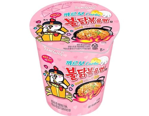 Buldak Hot Chicken Ramen Carbonara Cup 80 g