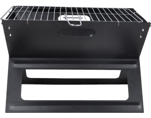 HOLZKOHLE-GRILLKLAPPBAR & TRAGBAR 44.5 x 30CM