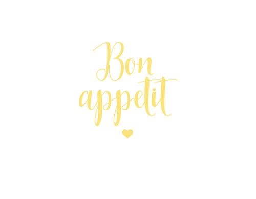 B+C Servietten Bon appetit weiss 33x33 cm, 20 Stück, 3-lagig