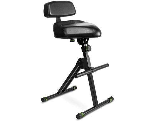 Gravity GFMSEAT1BR Stehhilfe klappbar, Rückenlehne, höhenverstellbar