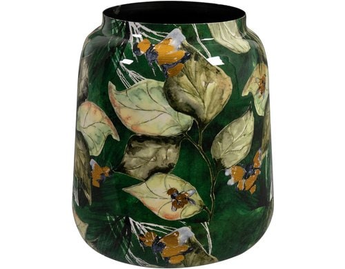 Chalet Vase Bee 21x21x24cm grün, Metall