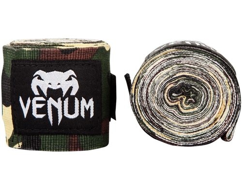 Venum, Kontact Boxing Handwraps 2.5 m, Camo Forest Camo ,Länge 2.5m