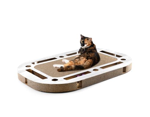 CanadianCat Katzenspielplatz Playplate hellgrau