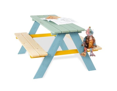 Kindersitzgarnitur 'Nicki für 4', bunt