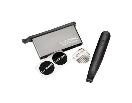 Lezyne Lezyne Lever Kit Lite Grey Waterproof Aluminium Container