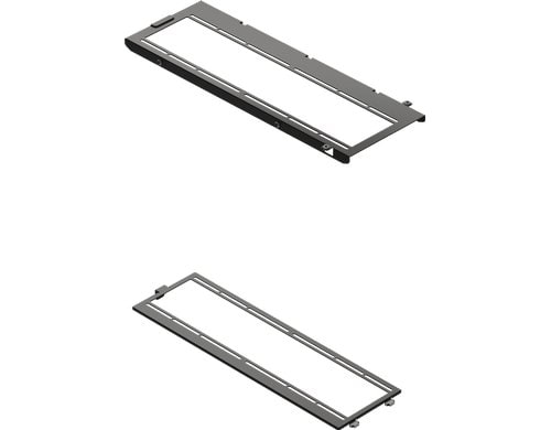Havn Fan Brackets Schwarz, für 360 mm Radiatoren