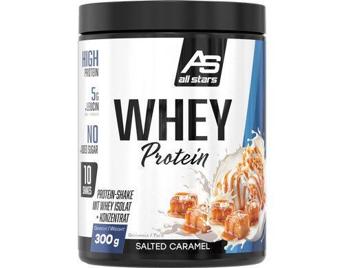 All Stars Whey Protein 100% Salted Caramel, 300 g