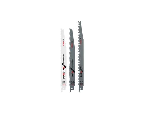 Bosch 3tlg. Säbelsägeblatt-Set S 3456 XF S 2345 X S 1131 L