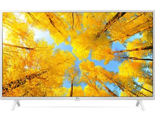 LG TV 43UQ76909, 43 LED-TV, UHD UHD Slim, Direct LED, 2-pol, weiss