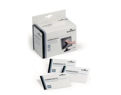 Durable Screenclean 50 50 Feuchttücher