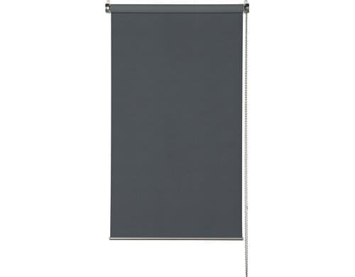 Gardinia EASYFIXDoppelrolloM.Monatgeschiene Anthrazit, 100% Polyester, 90 x 220 cm