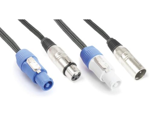 PD Connex CX06-15 Kombikabel PwcB/XLRm - PwcA/XLRf, 15m