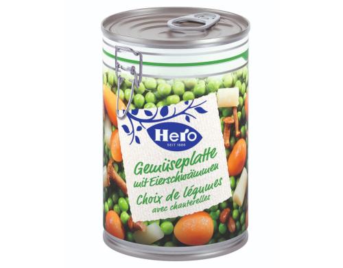 Gemüseplatte mit Eierschwämme 420g