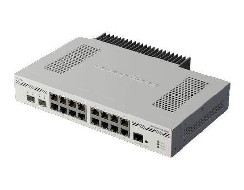 MikroTik CCR2004-16G-2S+PC: Cloud Router 4Cores 1.7Ghz, 4GB, 16xGE LAN , 2xSFP+