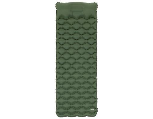 KOOR Iso-Matte Grün selbstaufblasbar, 192x65x5cm, Nylon