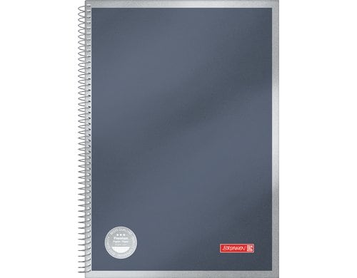 Brunnen Collegeblock A4, kariert, 100 Bl, Metallic