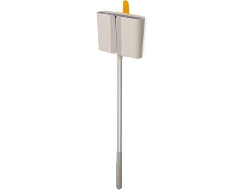 Joseph Joseph CleanTech Besen mit Wandhalterung 7.8x25.6x93.6cm stone