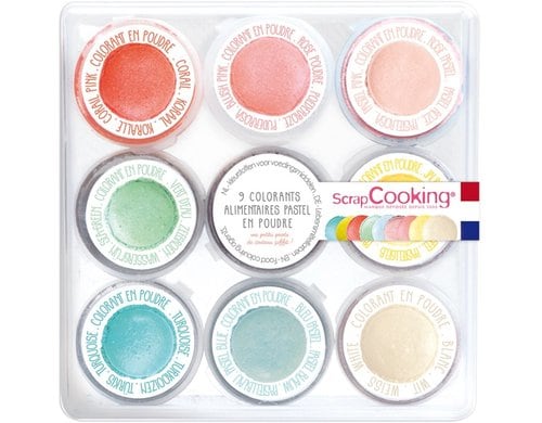 Lebensmittelfarben Set pastell 160 g