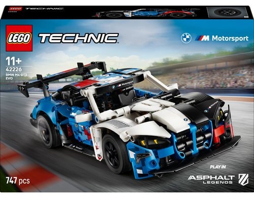 BMW M4 GT3 EVO Rennwagen LEGO Technic