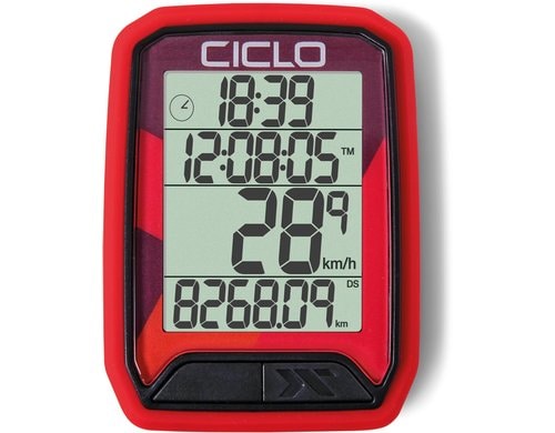 Ciclosport PROTOS 213 rot Fahrradcomputer