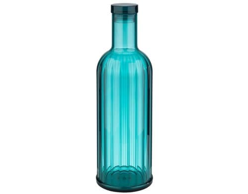 APS Flasche Stripes 1 Liter, Blau