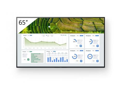 Sony FW-65BZ30L Public Display 65 Display, 440cd/m2, 24/7