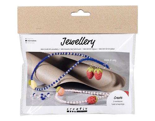 Creativ Company  Bastelset Schmuck Klassische Perlen, inkl. Anleitung