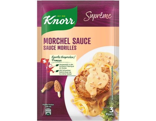 Knorr Suprême Morchel Sauce Beutel 32 g