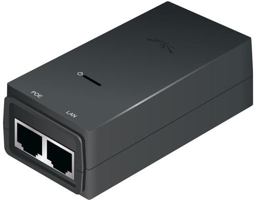 Ubiquiti Passive PoE Injector: 24V, 12W für 24V PoE 100Mbps Endgeräte, mit CH-Kabel