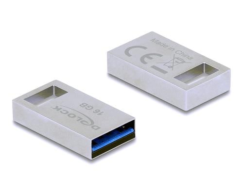 Delock USB3.2 Gen 1 Speicherstick 16GB, Metallgehäuse