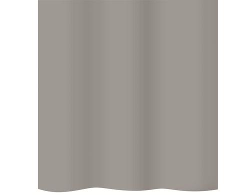 diaqua Basic Duschvorhang, Grau Textil, 120 x 200 cm