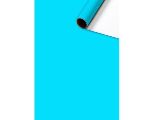 Stewo Geschenkpapier Colour hellblau Grösse 70cmx2m, 80gm2