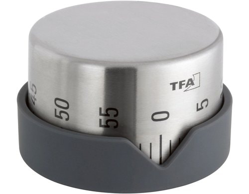 Küchentimer Dot grau, FE-TFA