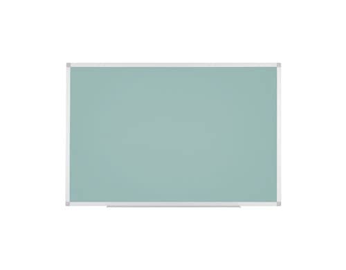 Bi-Office AYDA Whiteboard, 120x90cm Alu/grün, Stifteablage, lackierter Stahl