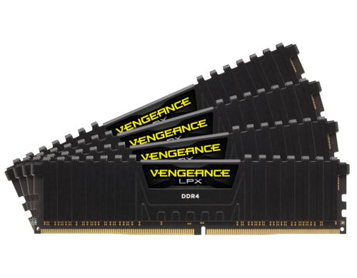Corsair DDR4 Vengeance LPX Black 128GB 4Kit 4x 32GB, 2666MHz, CL16-18-18-35,1.2V,288Pin