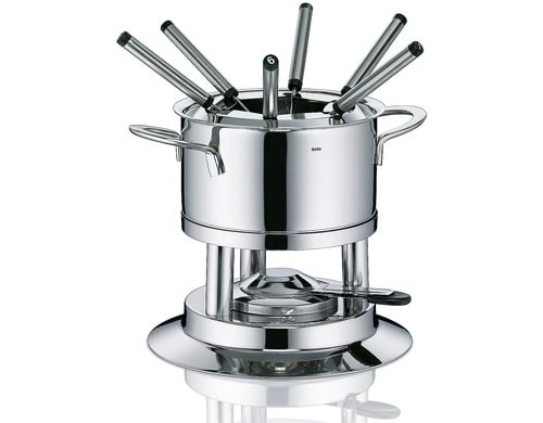 Kela Fleischfondue-Set Kailin Edelstahl, H 20cm / Ø 22cm / 1,2l