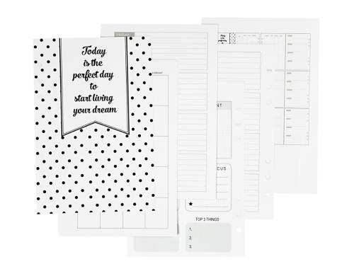 Creativ Company Kalenderseite 5-Wochenplaner, 7 Seiten, 142x210 mm