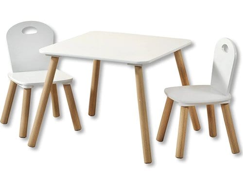Kesper 1 Kindertisch mit 2 Stühlen MDF